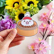 Vinyl Sticker - Dimsum Steamer Mimi - SumLilThings