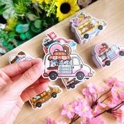 Vinyl Sticker - Donut Food Truck - SumLilThings