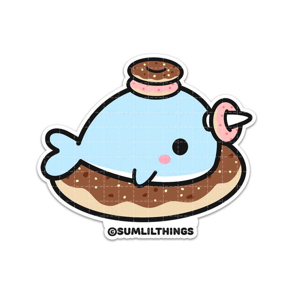 Vinyl Sticker - Donut Narnar - SumLilThings