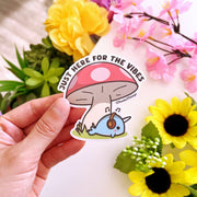 Vinyl Sticker - Here For The Vibe (Music) - SumLilThings