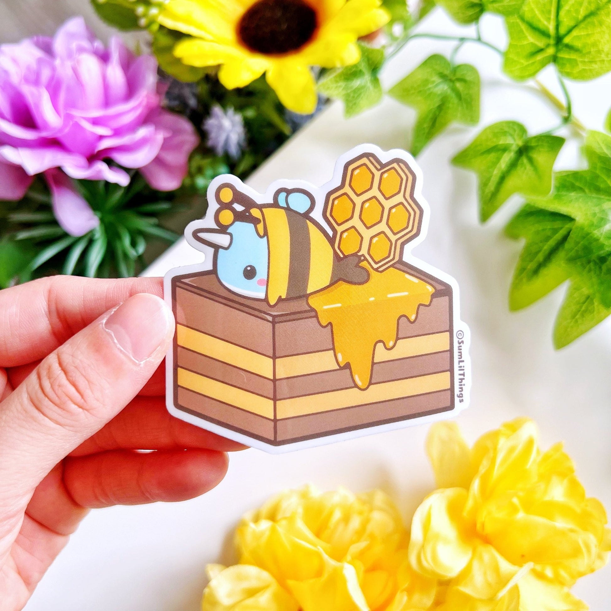 Vinyl Sticker - Honey Brick Bread Narnar (Transparent) - SumLilThings