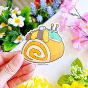 Vinyl Sticker - Honey Roll Toto (Transparent) - SumLilThings