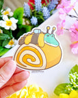 Vinyl Sticker - Honey Roll Toto (Transparent) - SumLilThings