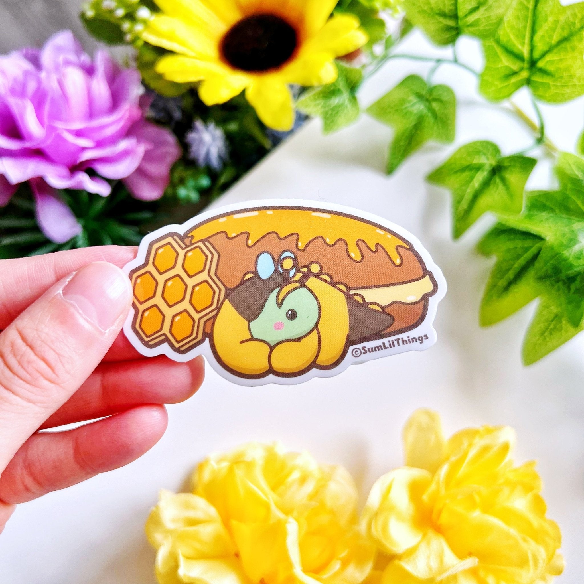 Vinyl Sticker - Lil&#39; Honey Pastries Series (Set of 7) - SumLilThings