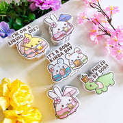 Vinyl Sticker - Lil' Sakura Boba Series (Set of 5) - SumLilThings