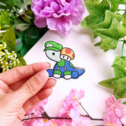 Vinyl Sticker - Luigi Nohnoh - SumLilThings