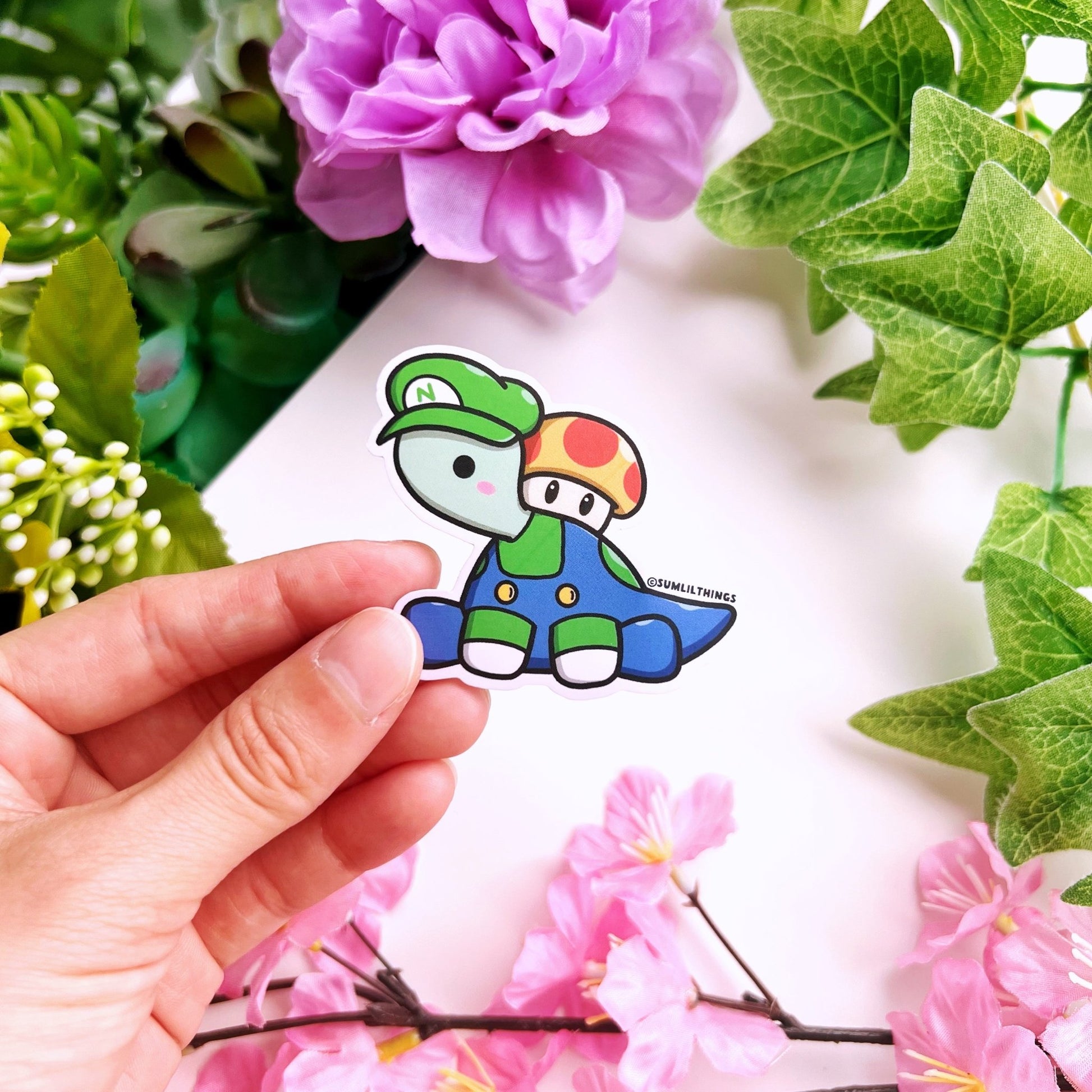 Vinyl Sticker - Luigi Nohnoh - SumLilThings