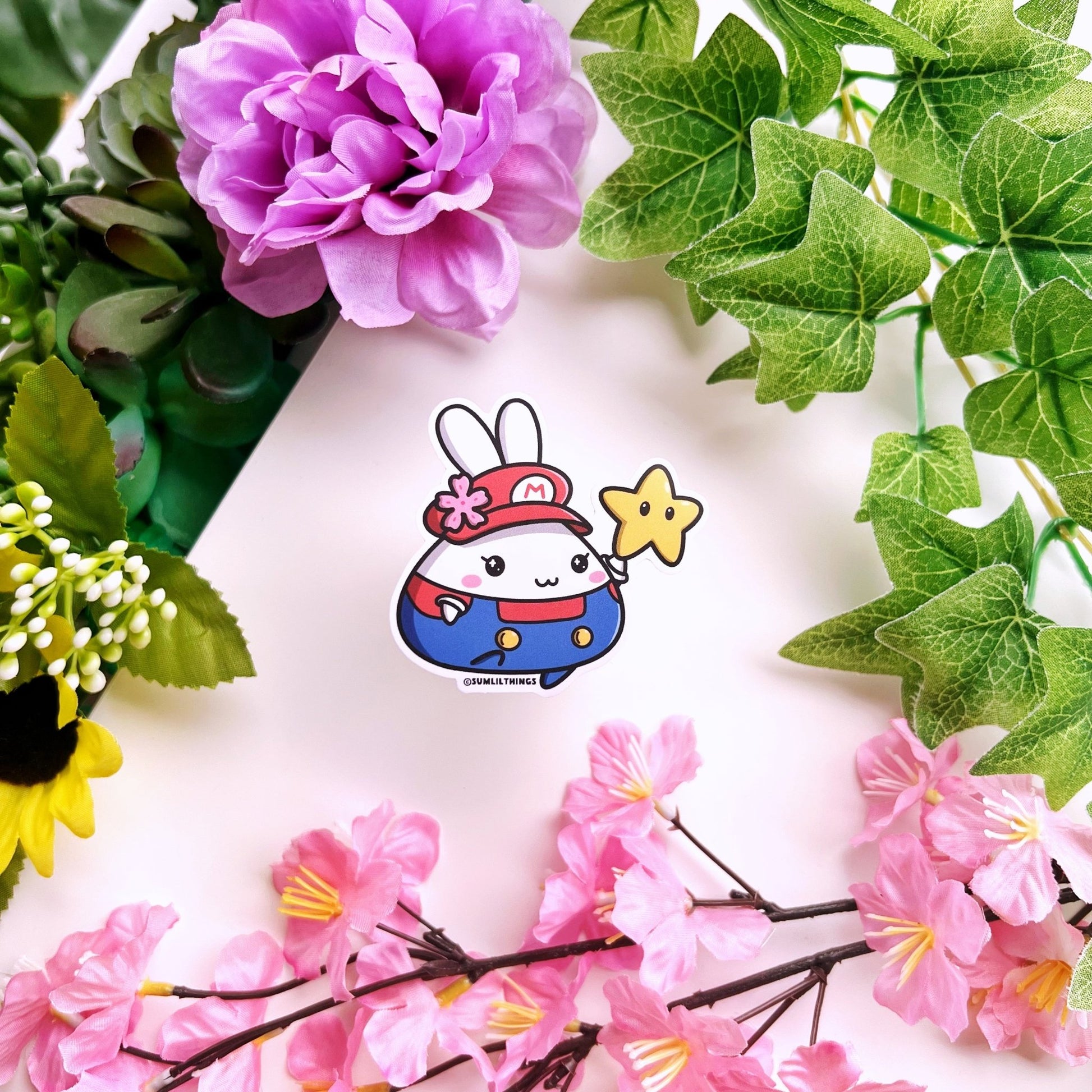 Vinyl Sticker - Mario Mimi - SumLilThings