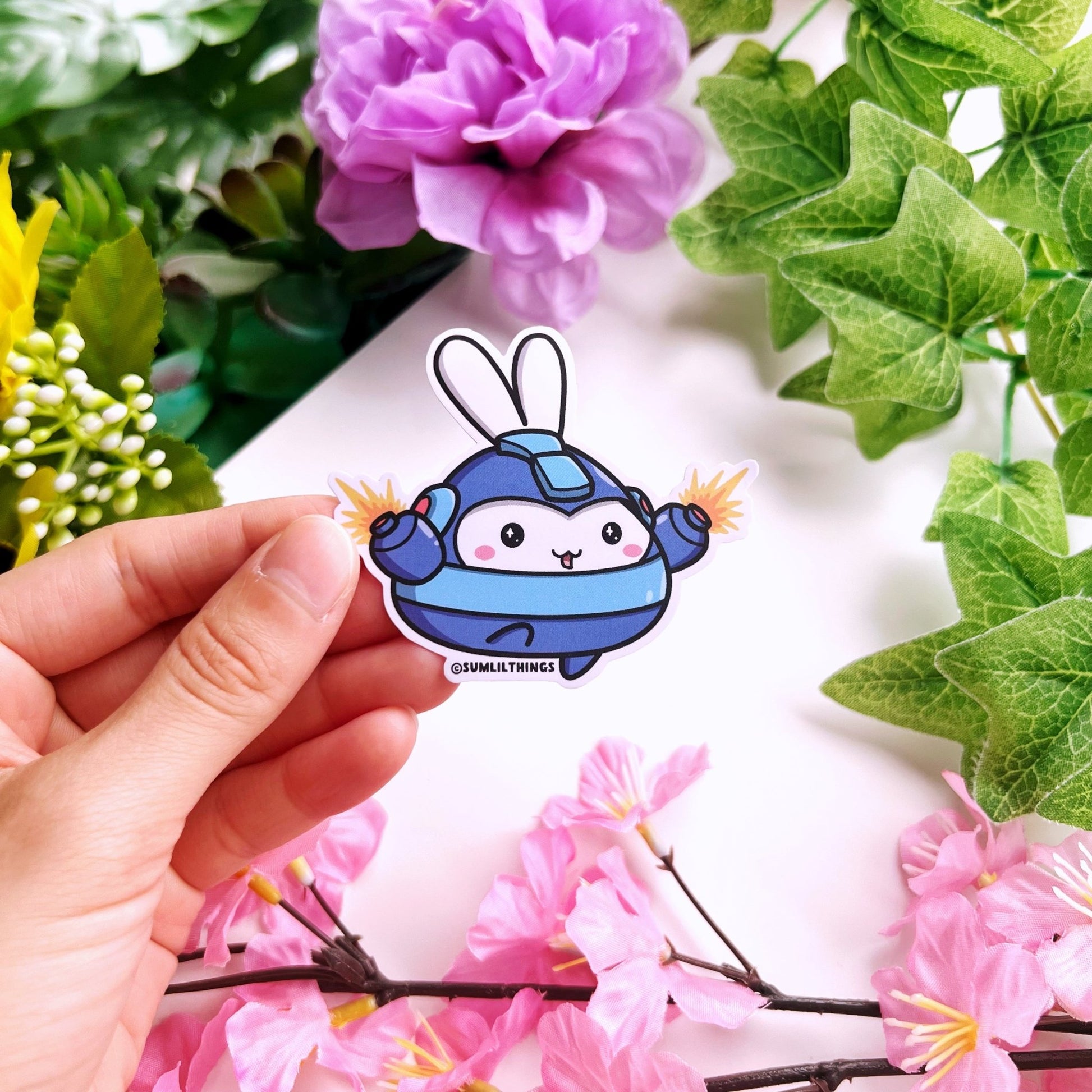 Vinyl Sticker - Megaman Lil - SumLilThings