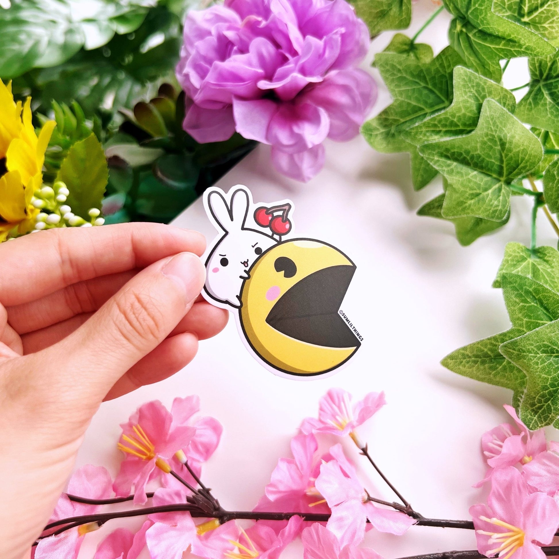 Vinyl Sticker - PacMan Lil - SumLilThings