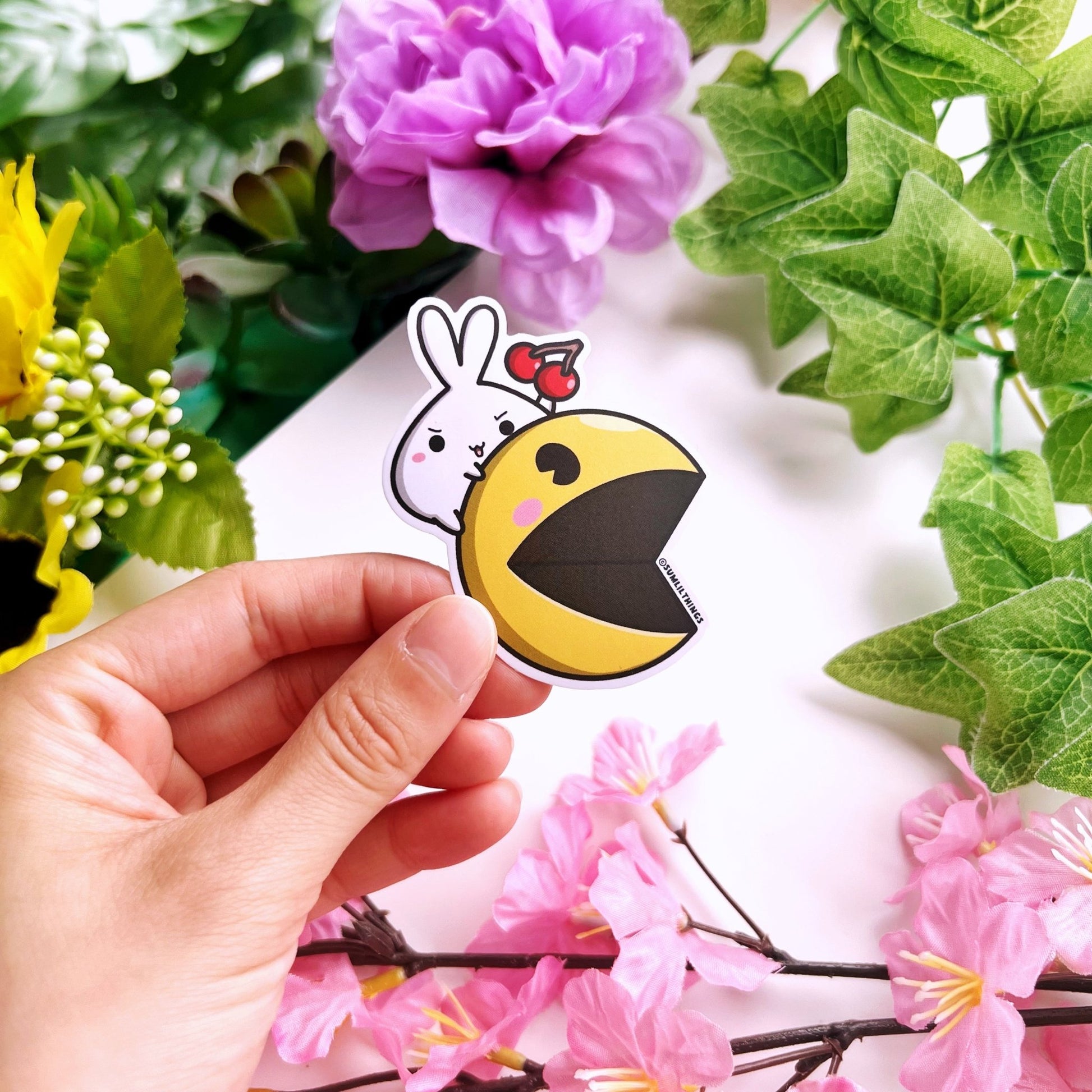 Vinyl Sticker - PacMan Lil - SumLilThings