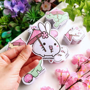 Vinyl Sticker - Sakura Umbrella Lil - SumLilThings