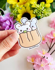 Vinyl Sticker - Shumai Oatmeal Cinnamon - SumLilThings