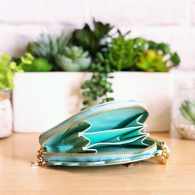 Wallet - Nohnoh PU Leather Wristlet - SumLilThings