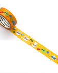 Washi Tape - Late for School - Gold Foil - Set of 7