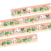 Washi Tape - All About Nohnoh (15mm) - Gold Foil - SumLilThings