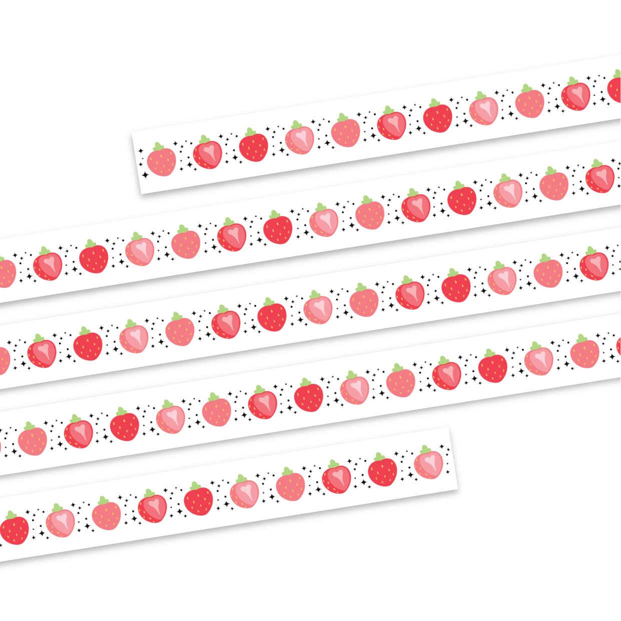 Washi Tape - Berry Last Straw Collection - SumLilThings