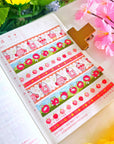 Washi Tape - Berry Last Straw Collection - SumLilThings