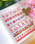 Washi Tape - Berry Last Straw Collection - SumLilThings