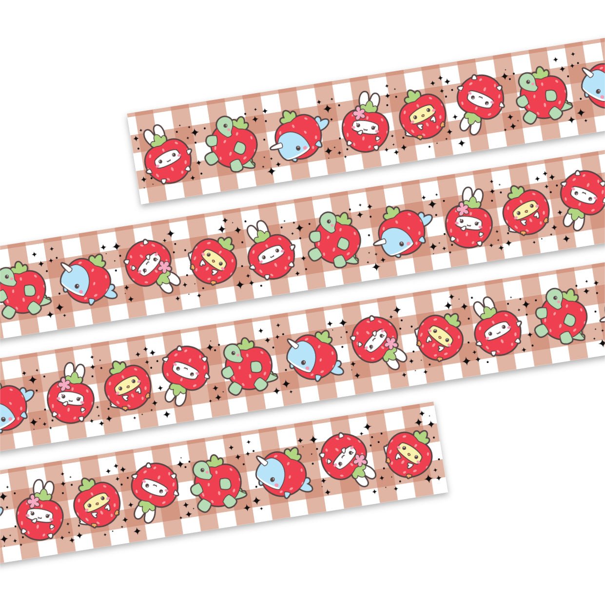 Washi Tape - Berry Last Straw Collection - SumLilThings