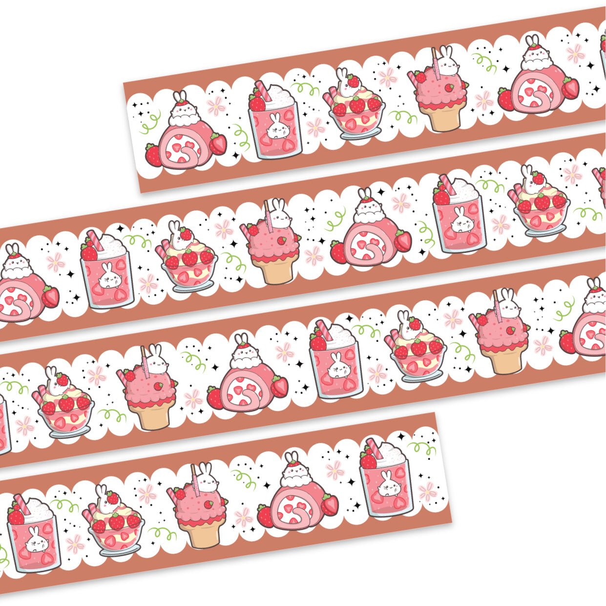 Washi Tape - Berry Last Straw Collection - SumLilThings