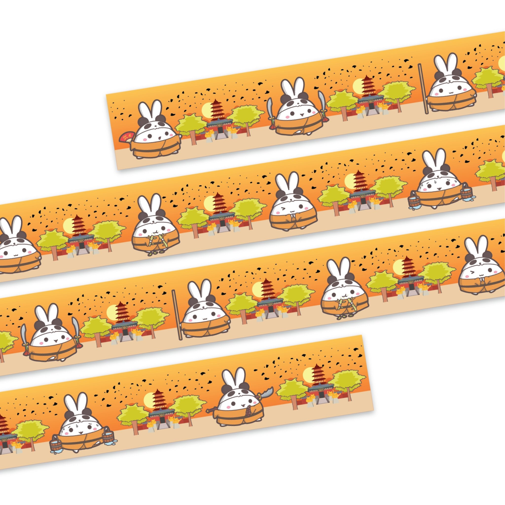 Washi Tape - Every Bunny Was KungFu Fighting (Subscription Exclusive) - SumLilThings