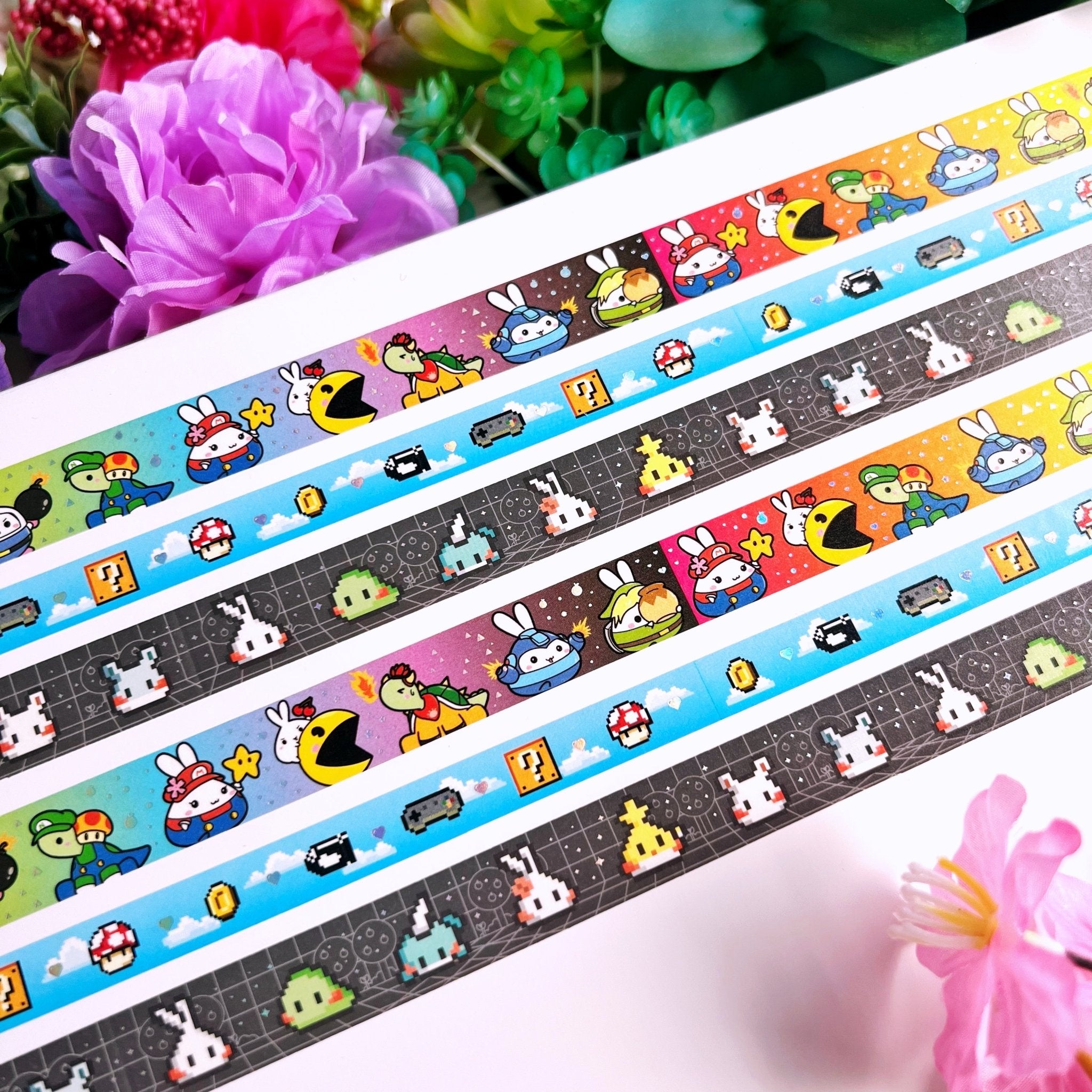 Washi Tape - Gaming Accessories - Holo Foil - 10mm - SumLilThings