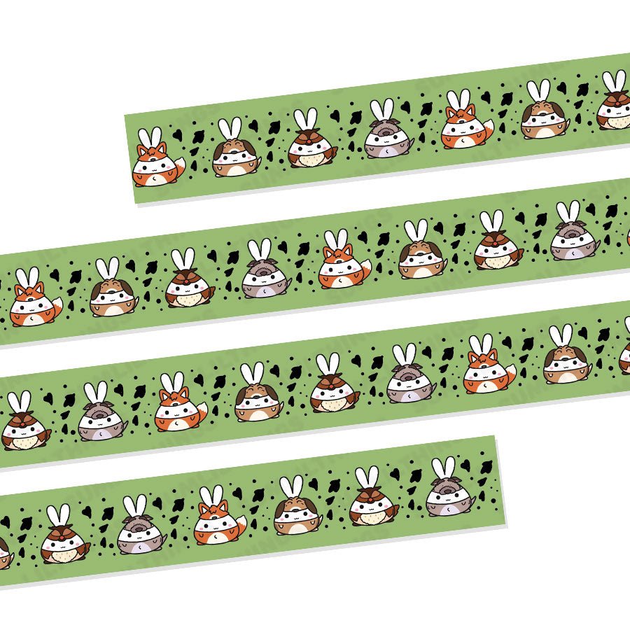 Washi Tape - Lil' Best Friends (15mm) - Holo Gold Foil - SumLilThings