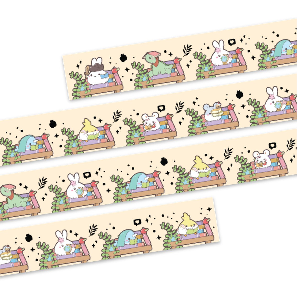Washi Tape - Lil' Bookworm Collection - SumLilThings