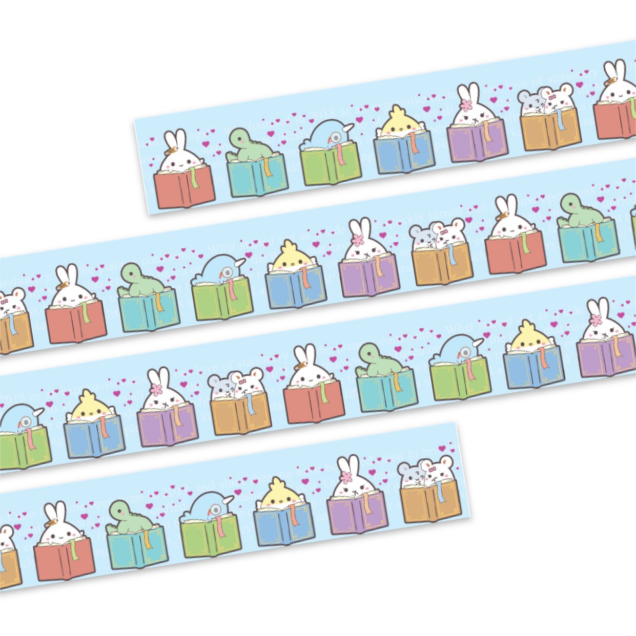 Washi Tape - Lil' Bookworm Collection - SumLilThings