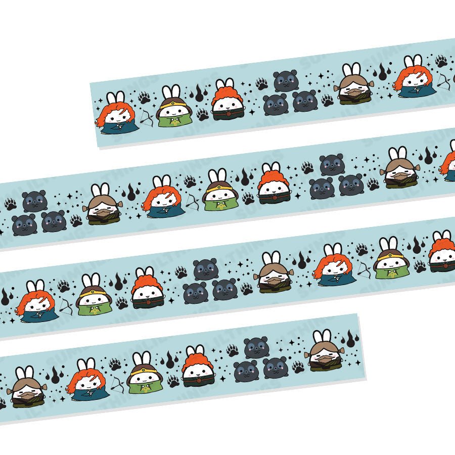 Washi Tape - Lil' Brave (15mm) - Holo Gold Foil - SumLilThings