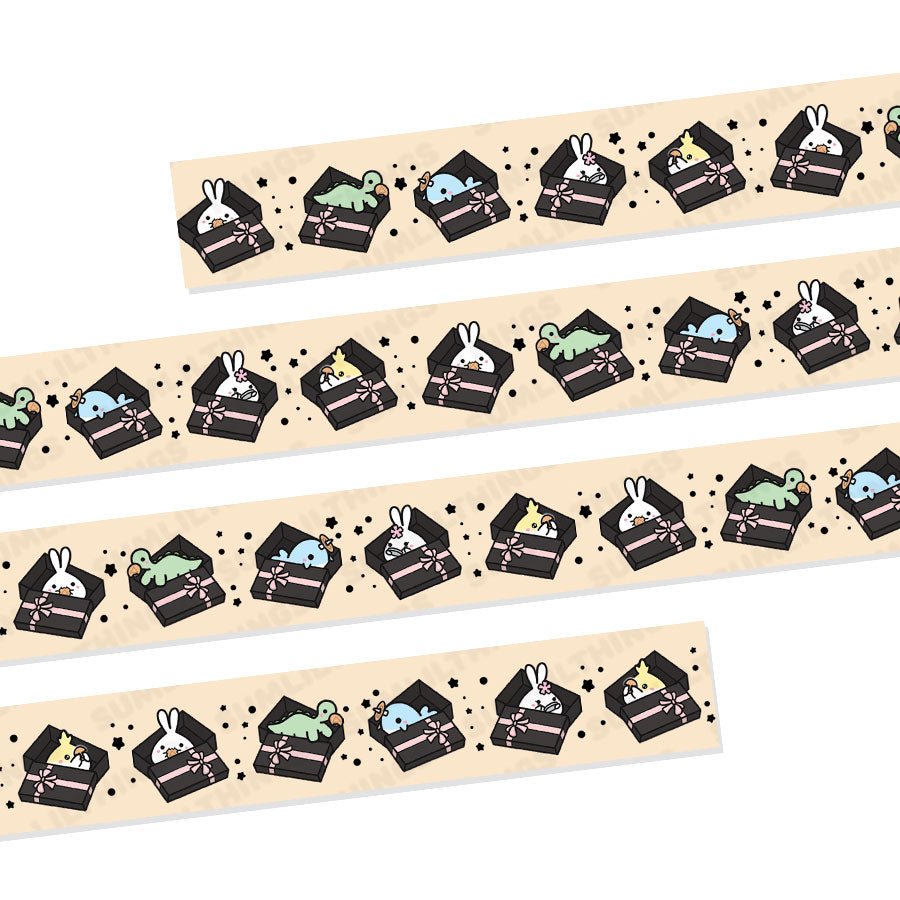 Washi Tape - Lil Children's Game - Gold Foil - (Set of 4) - SumLilThings