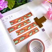 Washi Tape - Lil' Dragon Nohnoh (15mm) - Holo Gold Foil - SumLilThings