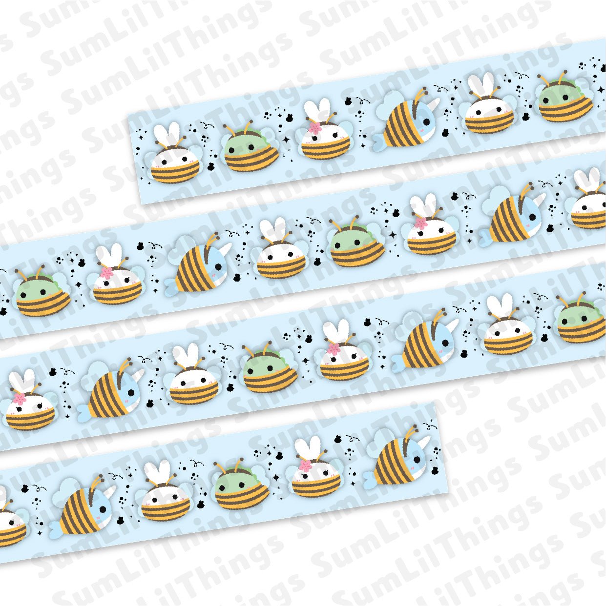 Washi Tape - Lil&#39; Honey Pastries Collection - SumLilThings