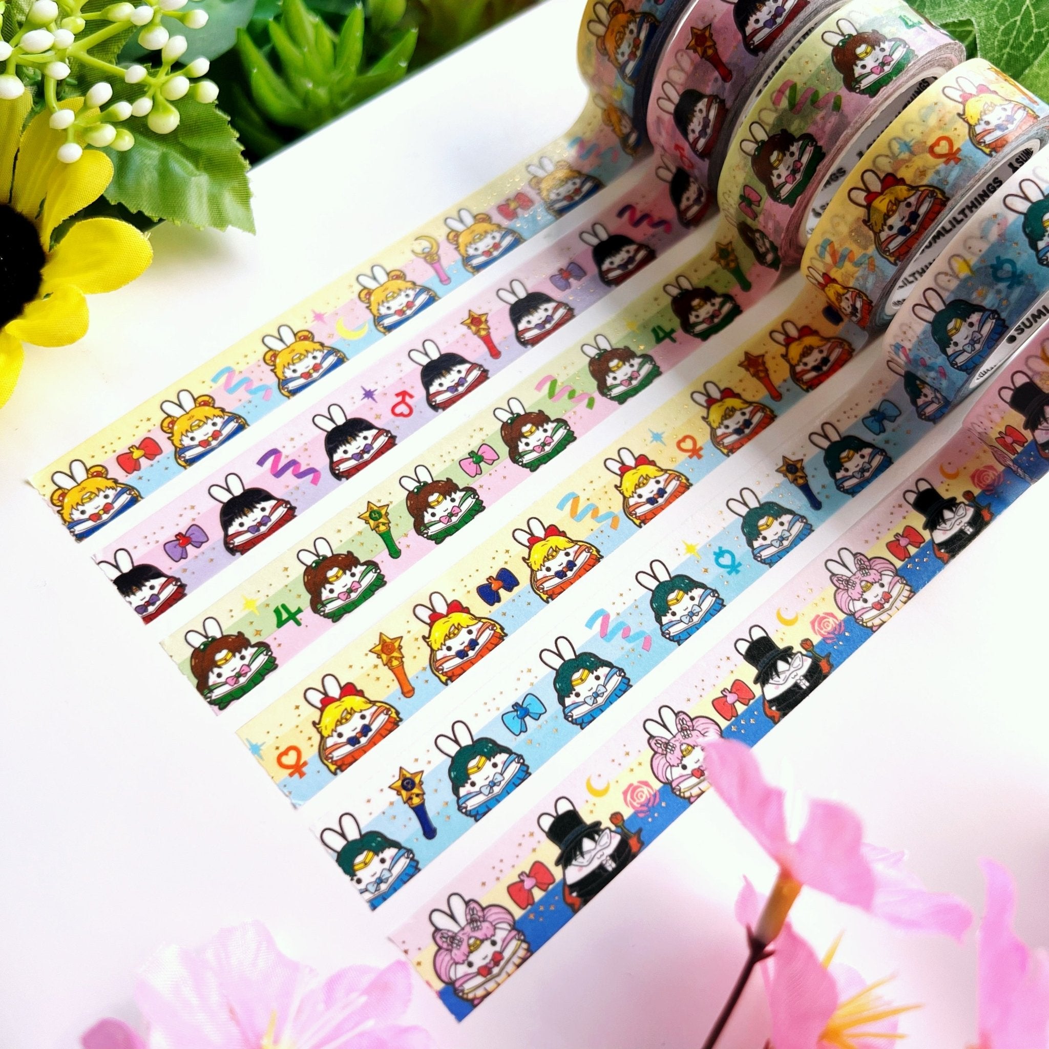 Washi Tape - Lil&#39; Moon Power Collection - SumLilThings