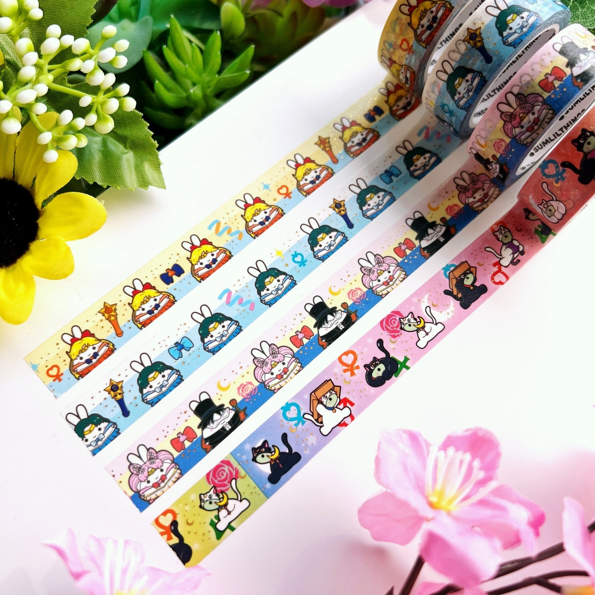 Washi Tape - Lil' Moon Power Collection - SumLilThings