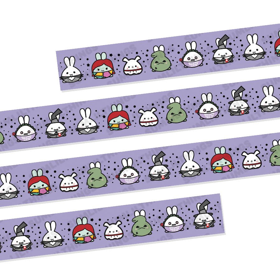 Washi Tape - Lil' Nightmare (15mm) - Holo Gold Foil - SumLilThings