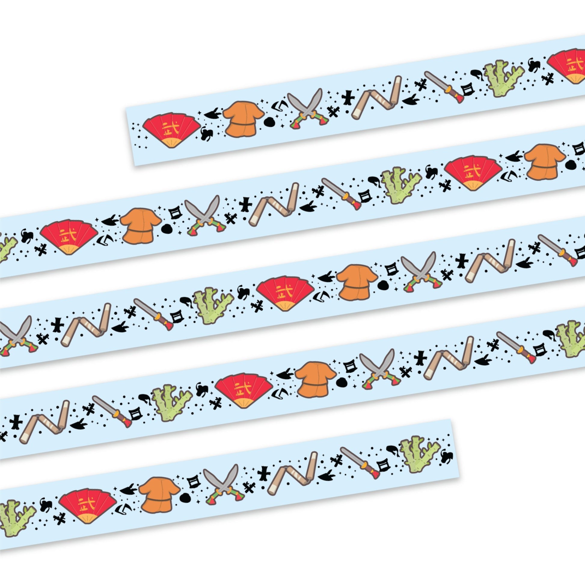 Washi Tape - Lil' Panda Dojo Collection - SumLilThings