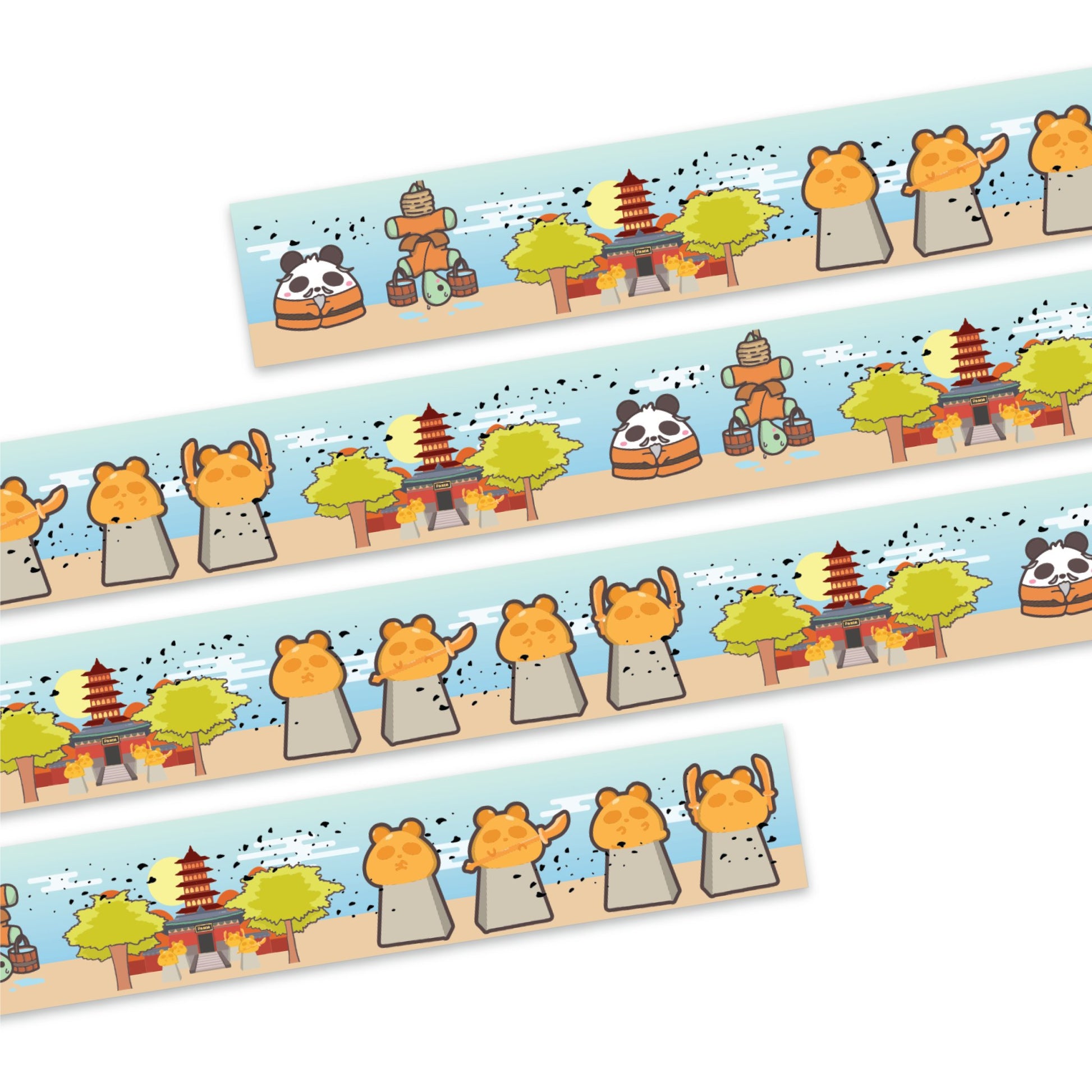 Washi Tape - Lil' Panda Dojo (Subscription Exclusive) - SumLilThings