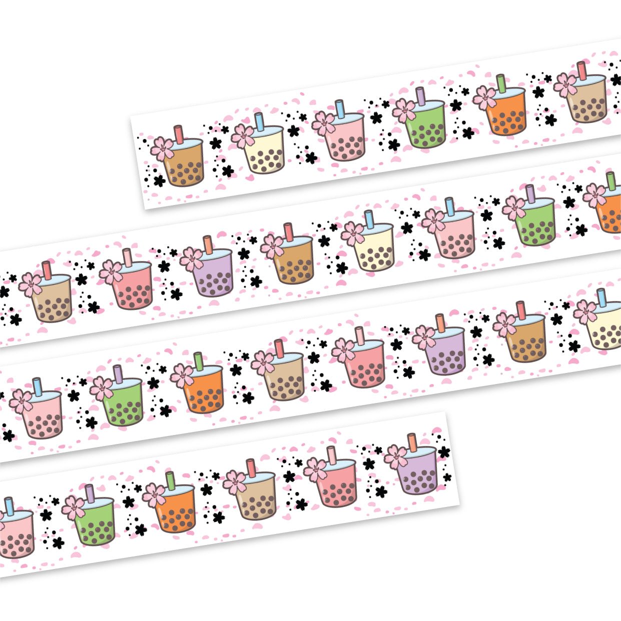 Washi Tape - Lil' Sakura Boba Collection - SumLilThings