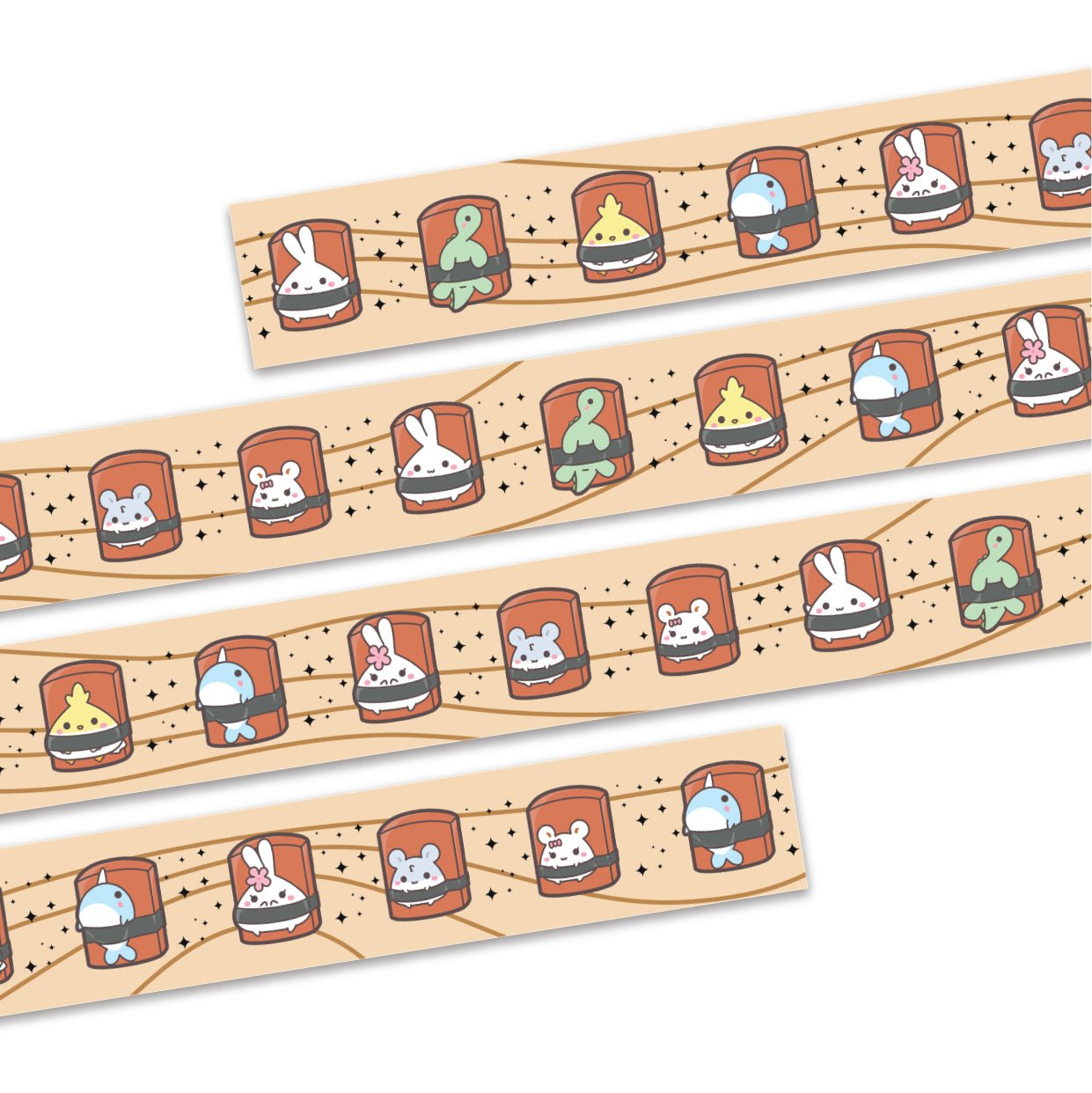 Washi Tape - Lil' Spam Musubi Collection - SumLilThings