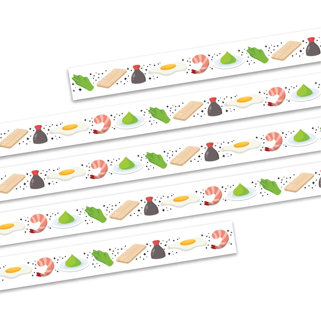 Washi Tape - Lil&#39; Spam Musubi Collection - SumLilThings