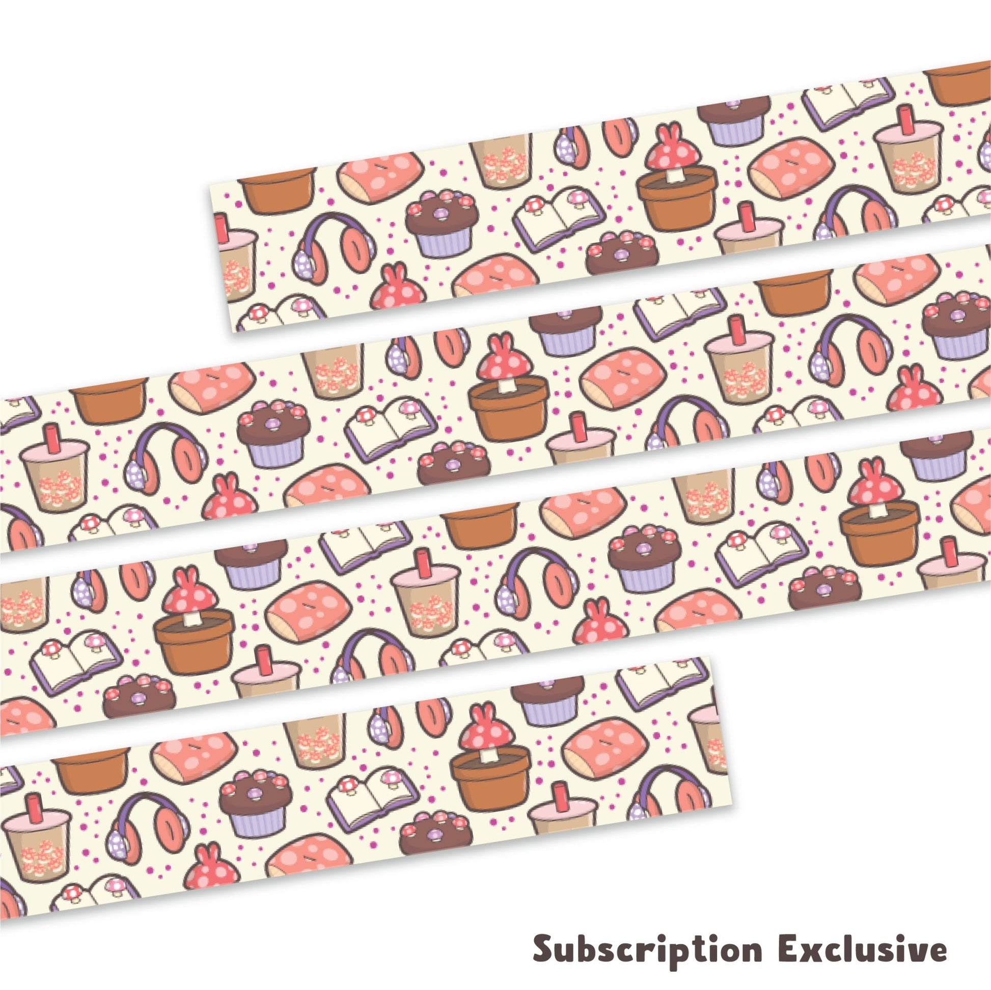 Washi Tape - Mushroom Things (Subscription Exclusive) - SumLilThings