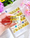 Washi Tape - Prized Bee - Holo Gold Foil (Set of 2) - SumLilThings