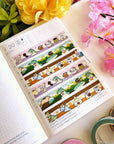 Washi Tape - Rainforest Coffee - Gold Foil - 15mm - SumLilThings