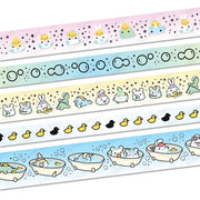 Washi Tape - Scrub Bubbles - Holo Silver (Set of 5) - SumLilThings