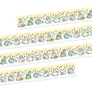 Washi Tape - Scrub Time (15mm) - Holo Silver Foil - SumLilThings