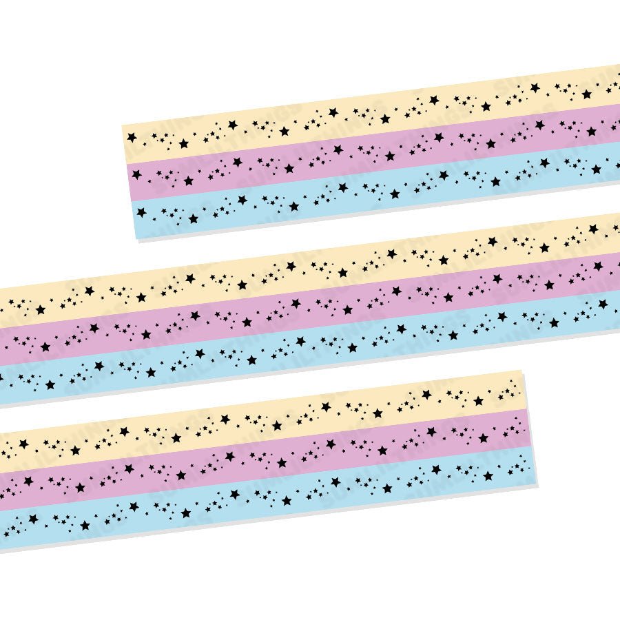 Washi Tape - Stardust (5mm) - Holo Gold Foil (Set of 3) - SumLilThings