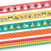 Washi Tape - Year of the Rabbit - Holo Gold Foil (Set of 7) - SumLilThings