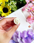 Wax Seal - Bird & Flowers Stamp (3D) - SumLilThings